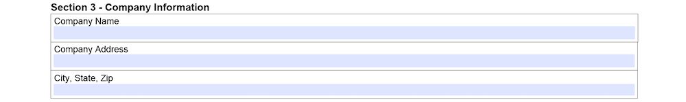 Photo of Arkansas Bill of Sale Form section