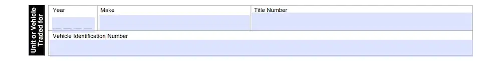 Missouri Bill of Sale Form section